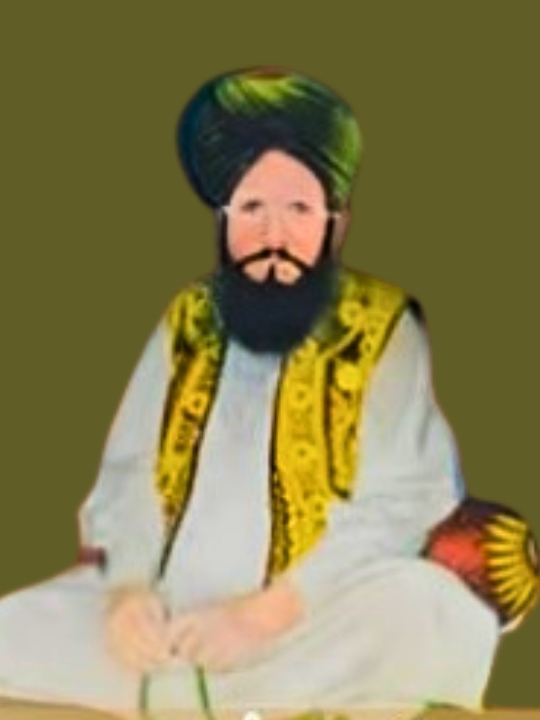 Portrait of Peer Syed Barkat Ali Shah