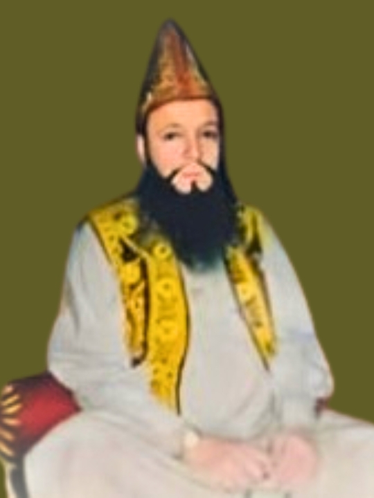 Portrait of Peer Syed Faiz Mohy Uddin Shah